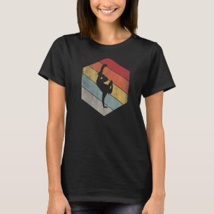 Street Hip Hop Breakdance Geometrisch Abgenutzt Vi T-Shirt