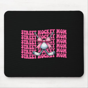 Street-Hockey-Mama Muttertag Rosa Coquette  Mousepad