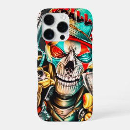 Street Hustle Urban King Premium Glossy Poster iPhone 16 Pro Hülle