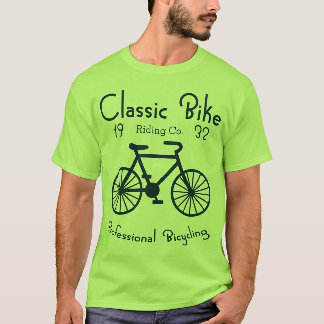 Street King Classic Bike Men's Basic T - Shirt (Vorderseite)
