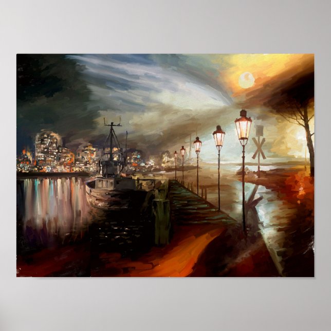 Street Lamp Hallucination Poster (Vorne)