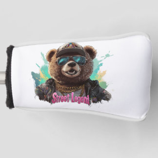 Street Legend Bear - Cooles Grafikdesign Golf Headcover