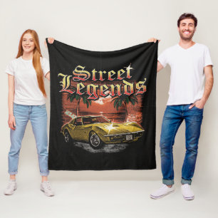 Street Legends - Urban Streetwear Design Fleecedecke