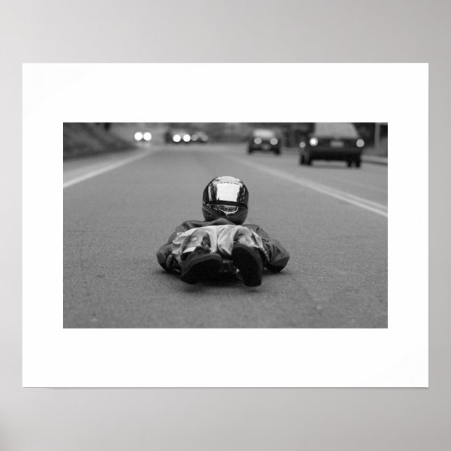 Street Luge Poster (Vorne)