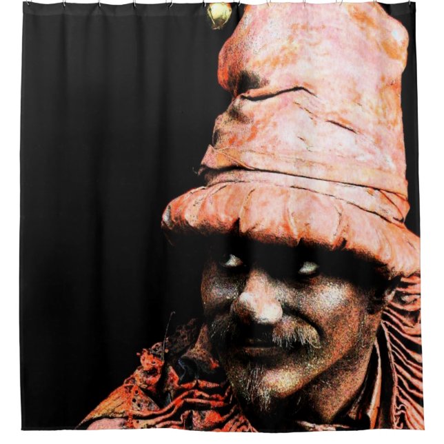 Street Performance 2 scccna Duschvorhang (Vorderseite)