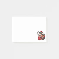 Street-Rebell-Tätowierter Weihnachtsmann
