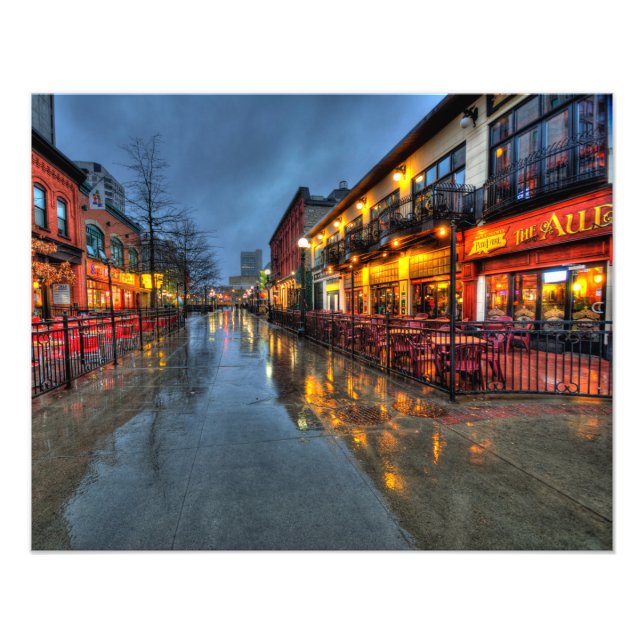 Street Reflections Fotodruck (Vorne)