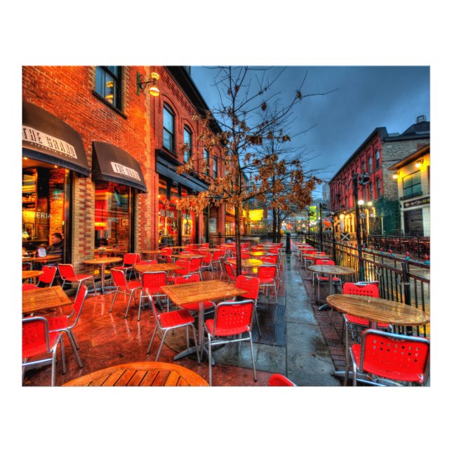 Street Reflections Fotodruck (Vorne)