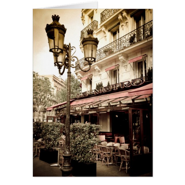 Street Restaurant, Paris, Frankreich (Vorne)