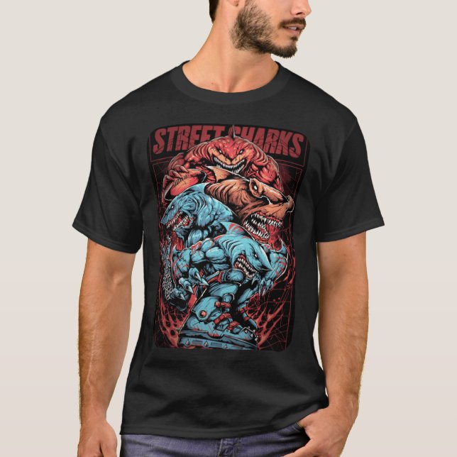 Street s retro T-Shirt (Vorderseite)