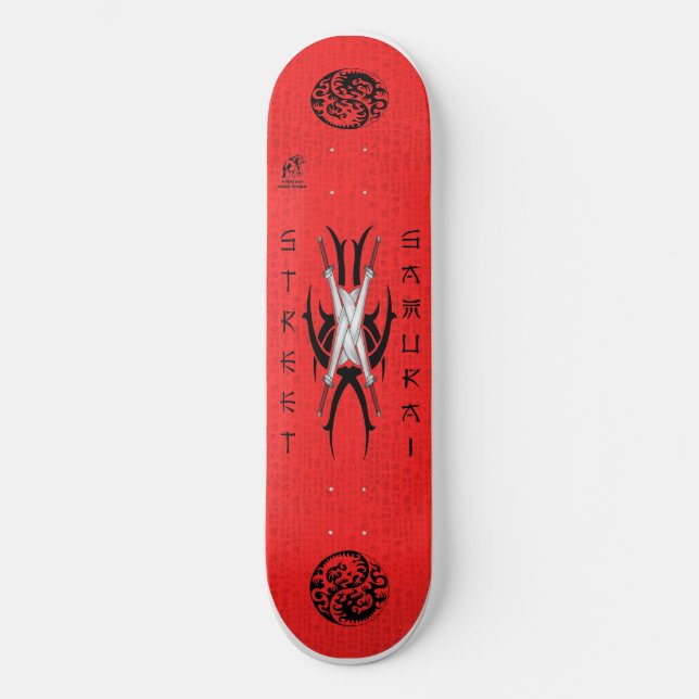 Street Samurai Skateboard (Vorderseite)