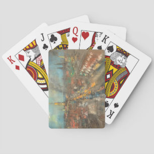 Street Scene in Indianapolis (Indiana, USA) Spielkarten