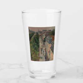 Street Scene in Paris (von Maximilien Luce) Glas