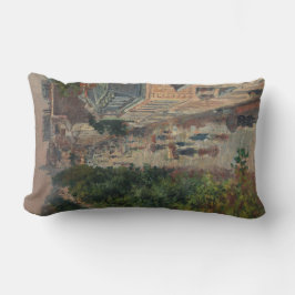 Street Scene in Paris (von Maximilien Luce) Lendenkissen