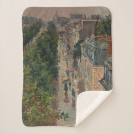 Street Scene in Paris (von Maximilien Luce) Sherpadecke