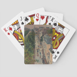 Street Scene in Paris (von Maximilien Luce) Spielkarten