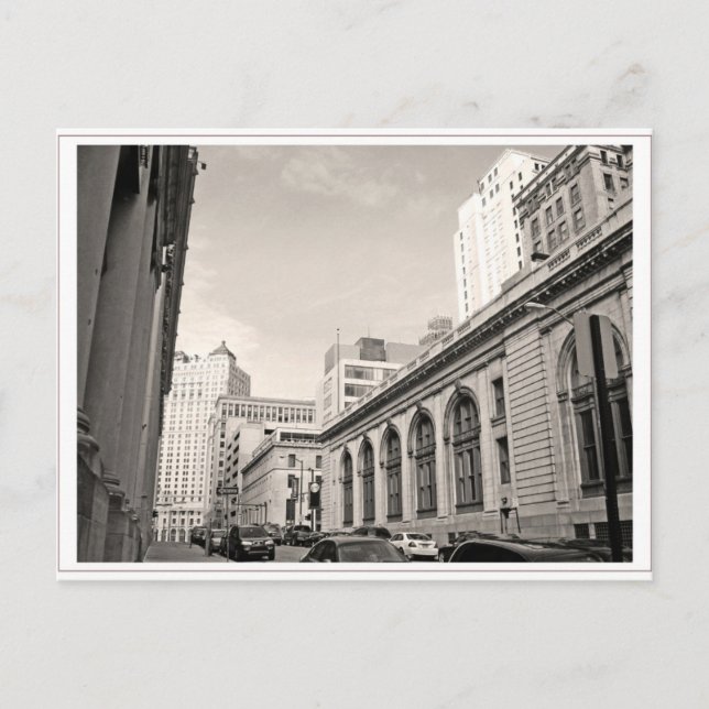 STREET SHEETS by DIG-ITDETROIT Postkarte (Vorderseite)