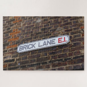 Street Signs of London Brick Lane - 20x30 -1014 pc Puzzle