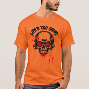 Street Skull Vibes - Graffiti T - Shirt mit Coolem