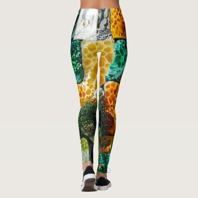 Street-style activewear Leggings (Rückseite)