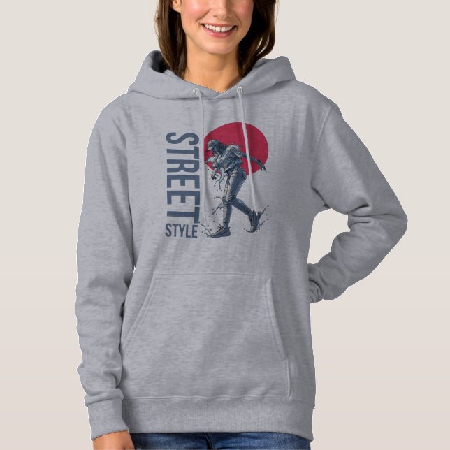 Street Style Hoodie (Vorderseite)