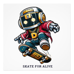 Street Style Skate Serie Fotodruck