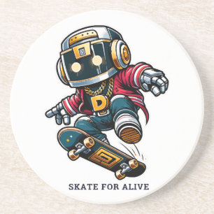 Street Style Skate Serie Getränkeuntersetzer