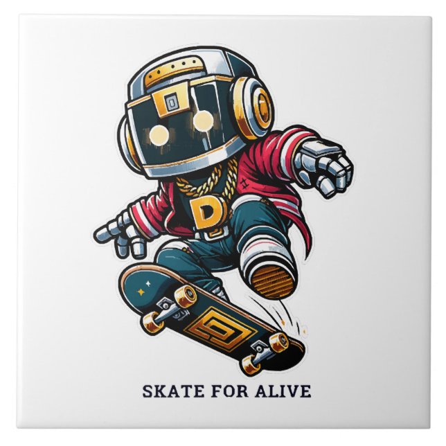 Street Style Skate Series Fliese (Vorderseite)