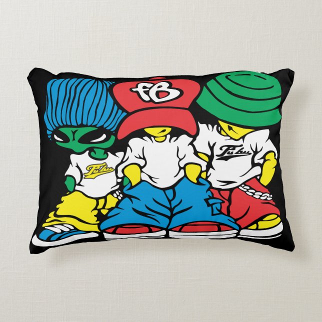 Street Style Squad” Dekokissen (Vorderseite)