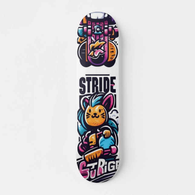 Street Surge Cartoon Skateboard Teil 1 (Vorne)