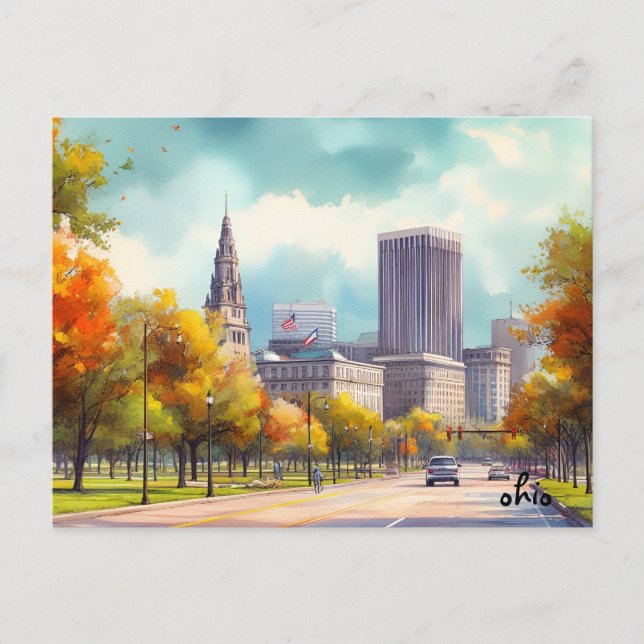 Street Travel Vintage Postkarten kaufen (Vorderseite)