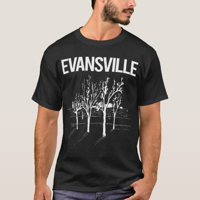 Street Trees Evansville T-Shirt (Vorderseite)