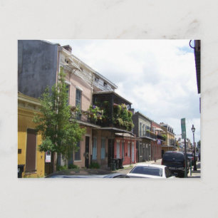 Street View New Orleans Louisiana Postkarte