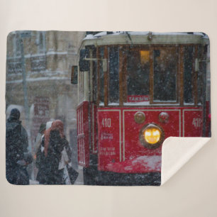 STREETCAR IM SCHNEE SHERPADECKE