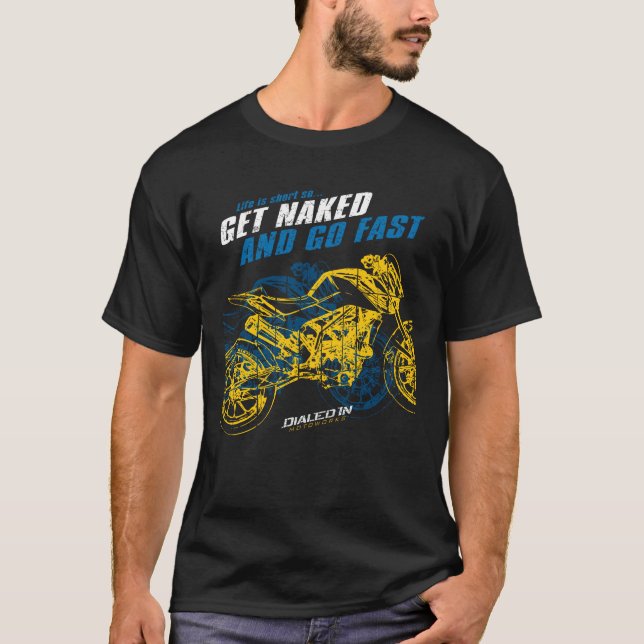 StreetFighter Sportbike Motorrad Shirt (Vorderseite)