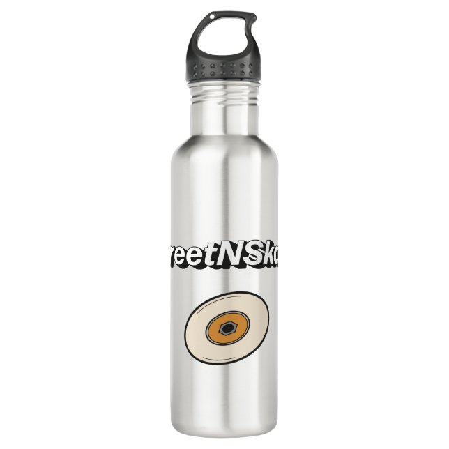 StreetNSkate Edelstahlflasche (Vorderseite)