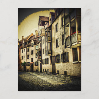 Streetscape Vignette Postkarte