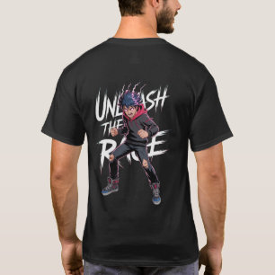 Streetwear Anime-T - Shirt: Kombiniert Streetwear  T-Shirt