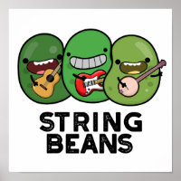 Streichbohnen Gemüsepuppe