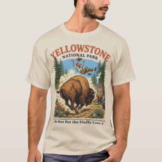 Streicheln Sie die flauschigen Kühe nicht, Yellows T-Shirt