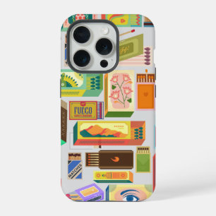 Streichholzschachtel-Handyhülle iPhone 15 Pro Hülle