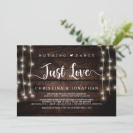 Streichlichter, Entfaltung, nichts Extravagantes, Einladung