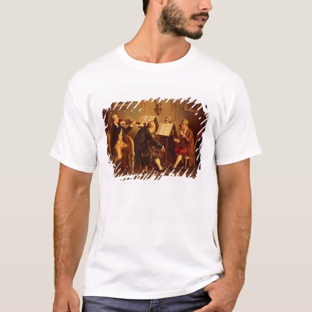 Streichquartett T-Shirt (Vorderseite)