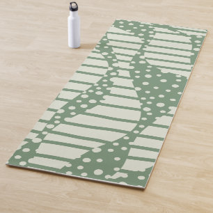 Streifen 2 - Grün Yogamatte