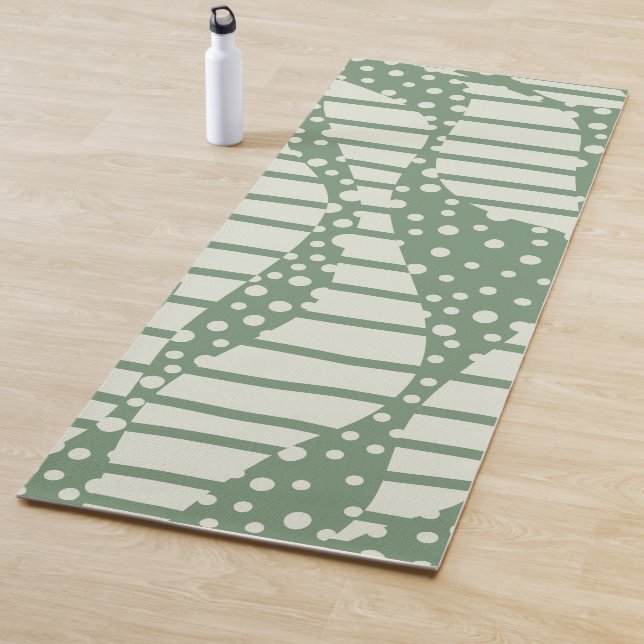 Streifen 2 - Grün Yogamatte (Beispiel)