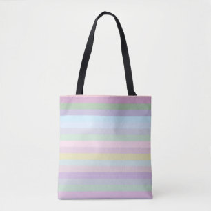 Streifen Allover-Tasche