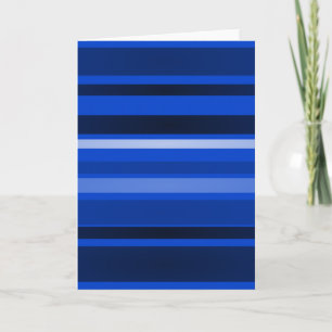 Streifen Art Dark Blue Karte