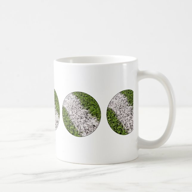 Streifen auf Gras Tasse (Rechts)