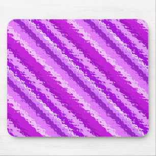 Streifen aus Glas - Amethyst-Farbtöne lila Mousepad