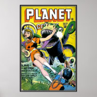 Streifen aus Vintagem Comic -